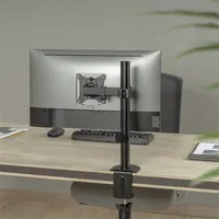 SBOX LCD-351/1-2 dönthető, forgatható asztali monitor konzol 17"-32" 9 kg VESA 75x75;100x100 kábelrendező #6