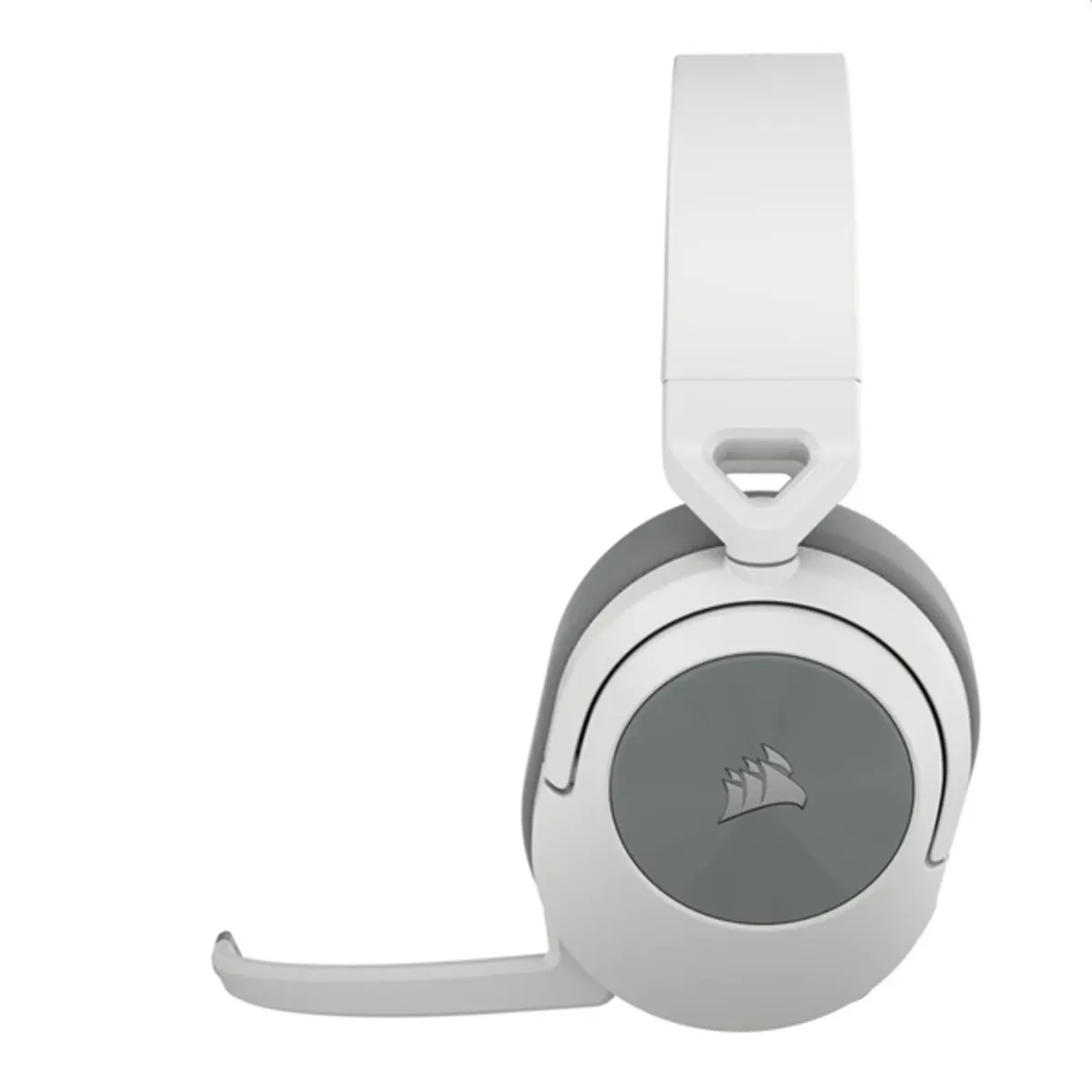 CORSAIR CA-9011281-EU HS55 vezeték nélküli bluetooth 7.1 fehér baloldali mikrofon 50 mm 32 ohm 114 dB 24 óra PC, MAC, mobiltelefon, PlayStation 4, PlayStation 5 #3