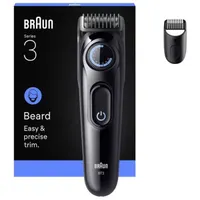 Braun 10AS490180 BT 3500 szakállvágó 0,5-10 mm 20 lépés 50 perc Fekete