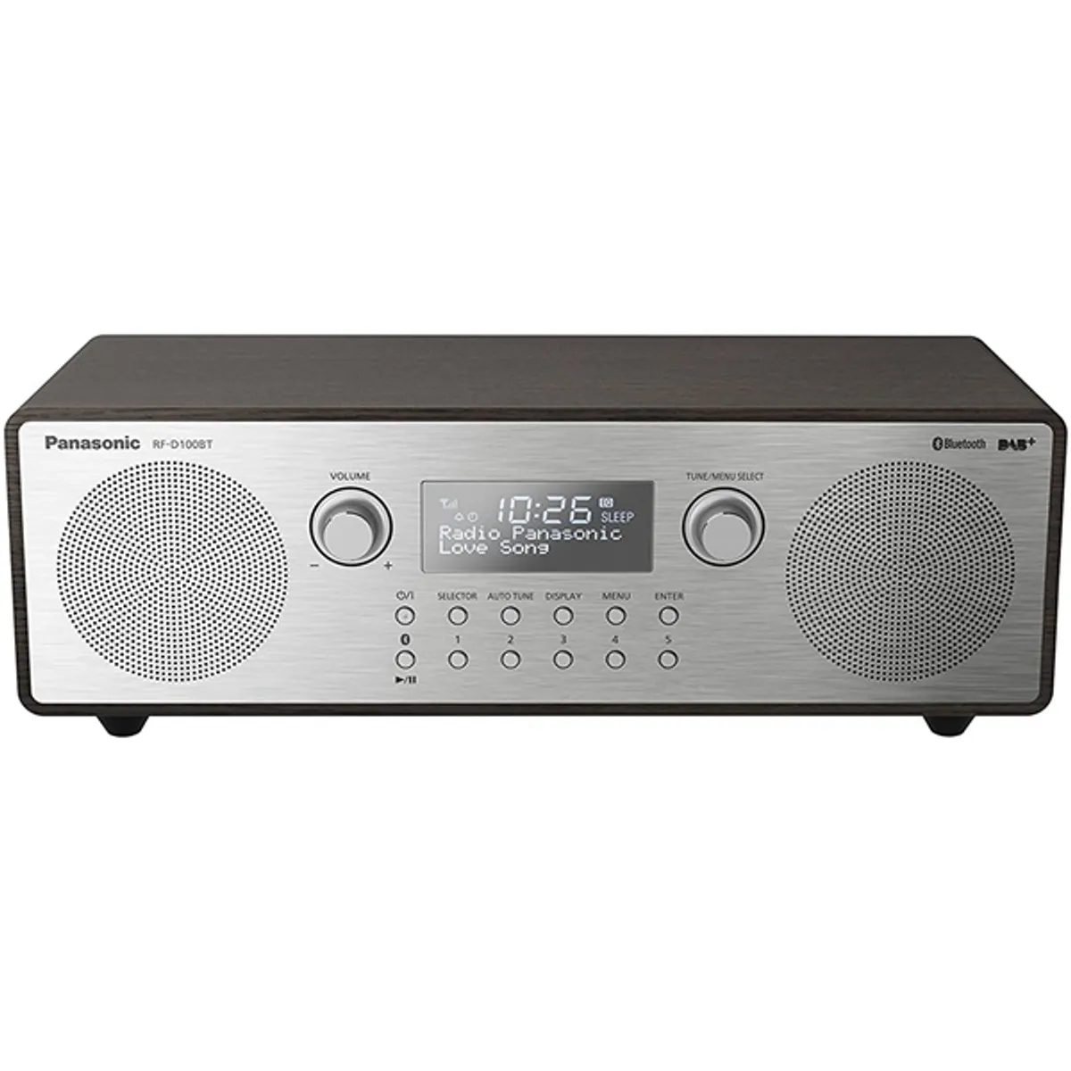 Panasonic RF-D100BTEGT Bluetooth rádió barna 120 W 6,5 cm #1