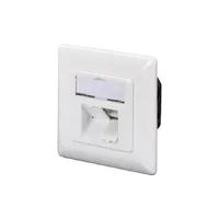 DIGITUS DN-9008-1 cat6a class ea 2x RJ45 süllyesztett fali aljzat