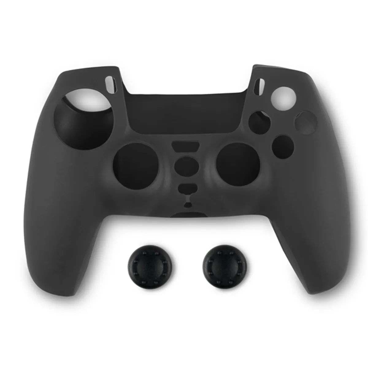Spartan Gear 2808147 PS5 kontroller szilikon skin fekete 2 analóg kar védővel #1