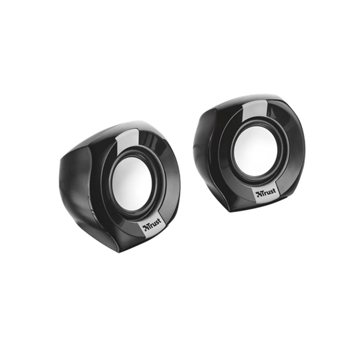 Trust 20943 Polo Compact 2.0 hangszóró szett Fekete 2x40 mm 150-20000 Hz 3,5 mm USB 4W RMS #1