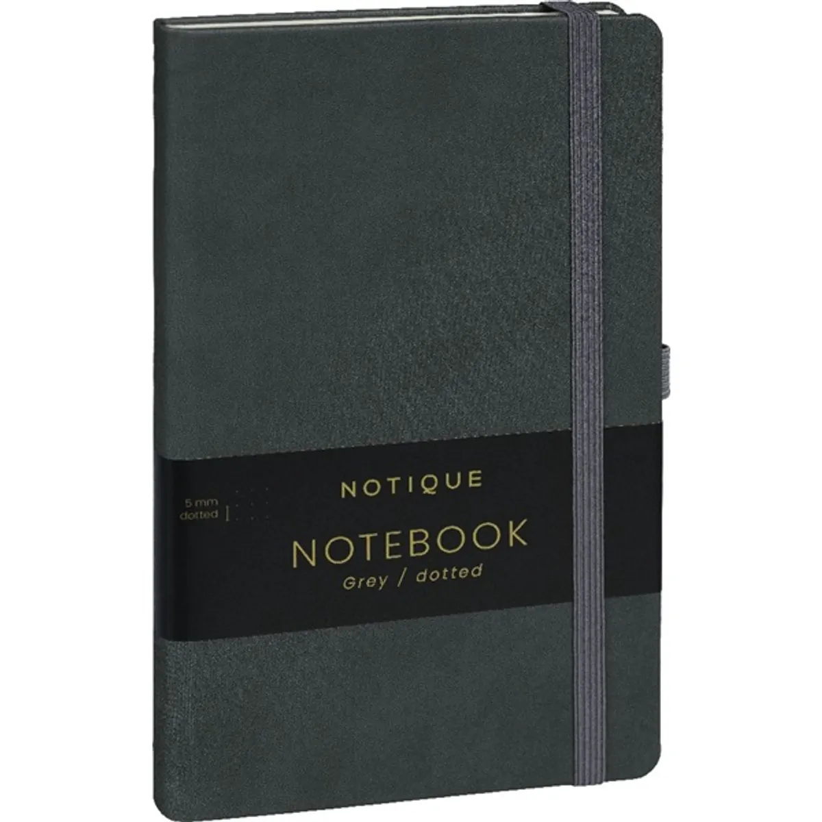 REALSYSTEM A-33205 Vivella notesz keménytáblás 13x21 cm szürke pontozott #1