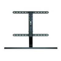 Stansson WM-3775 asztali TV állvány acél-alumínium fekete szürke 40 kg 37"-75" VESA 200x200-600x400 billenthető kábelkezelés #4