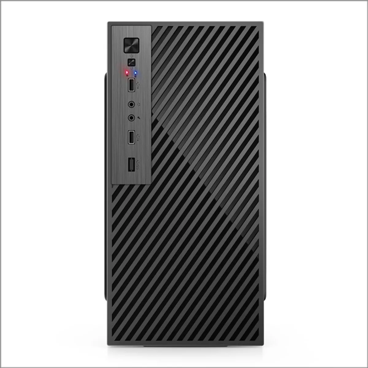 IRIS Q2517 számítógépház fekete mATX táp nélküli 3,5" belső hely 1 db 2,5" belső hely 1 db #4