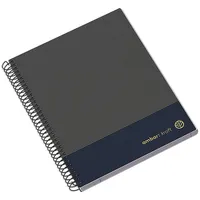 AMBAR 26142100 Kraft spirálfüzet A4 100 lap vonalas 80 g m2 perforált regiszteres keményfedeles #7
