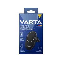 Varta 57902101111 Mag Pro vezeték nélküli autós töltő 15 W USB-C Univerzális Fekete #2
