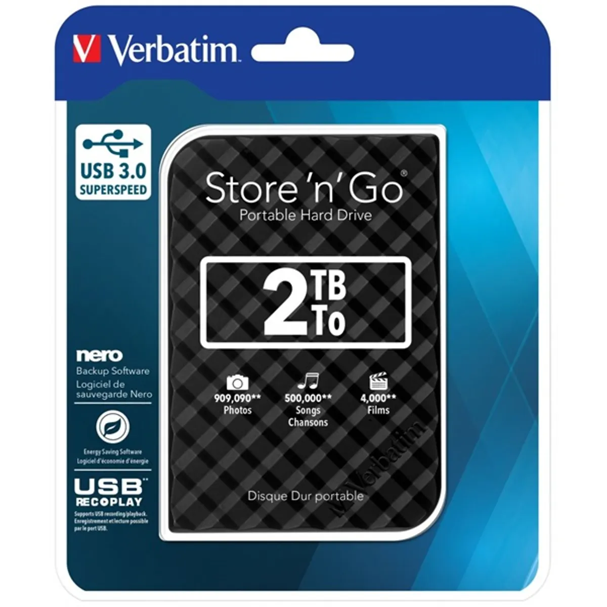 Verbatim 53195 Store n Go 2 TB USB 3.0 #3