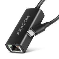 Axagon ADE-ARC USB-C gigabit ethernet adapter Fekete 15 cm RJ45 USB 3.2 C