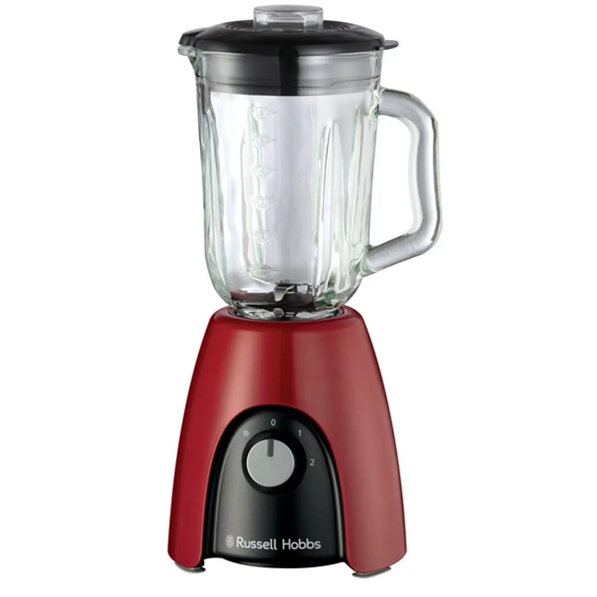 Russell Hobbs 25195026001 RH Desire Red 1,50 l üvegkehely 4 irányú pengék 650 W 2 sebességfokozat pulzáló #1