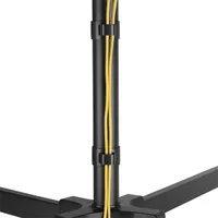 SBOX FS-224-2 mobil konferencia állvány 32"-55" VESA 100x100-400x400, 35 kg, magasság 1030-1430 mm, forgatható, billenthető 5°, kábelrendező #6