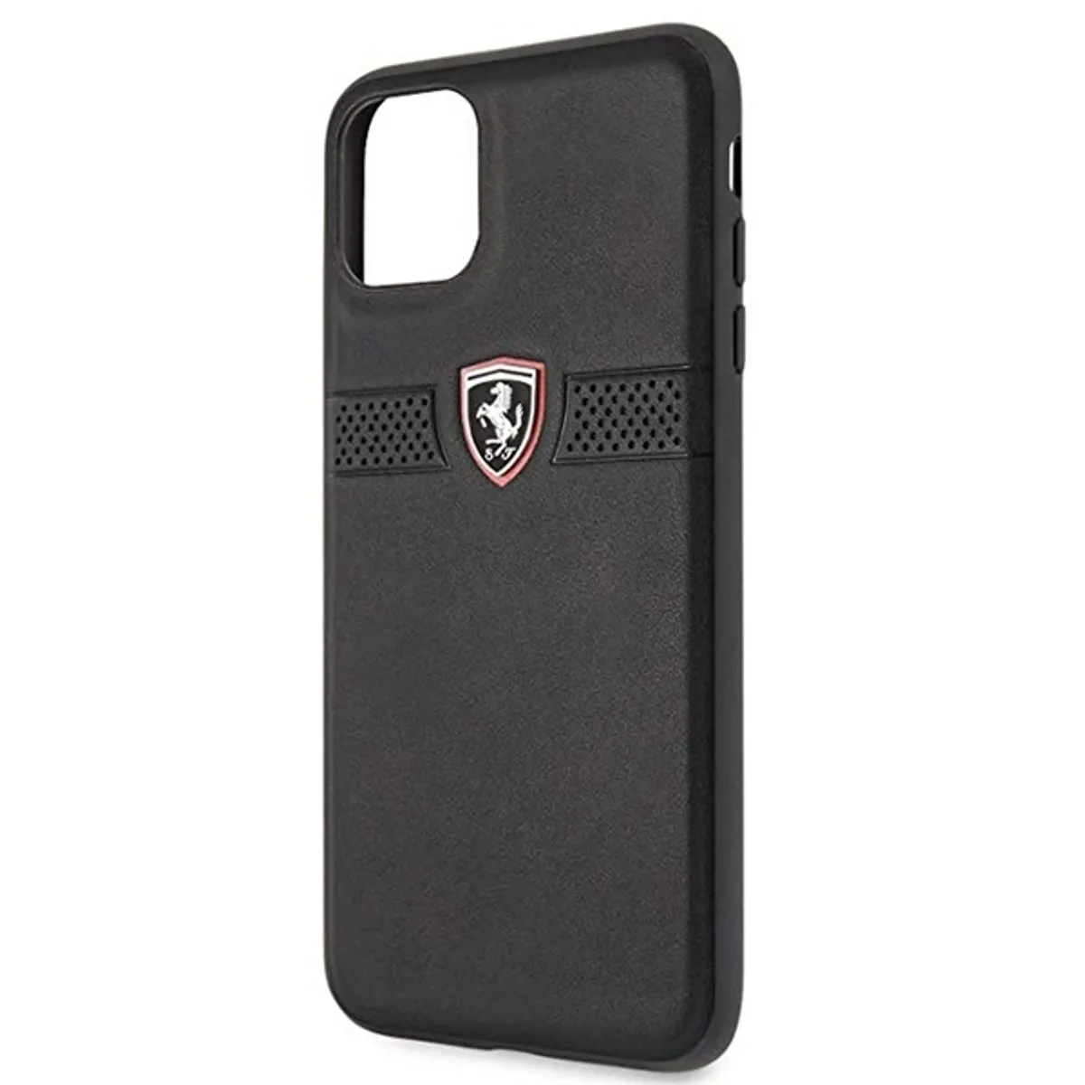 Ferrari FEOBAHCN65BK Off Track Hátlap Bőr Fekete iPhone 11 Pro Max 6,5" #2