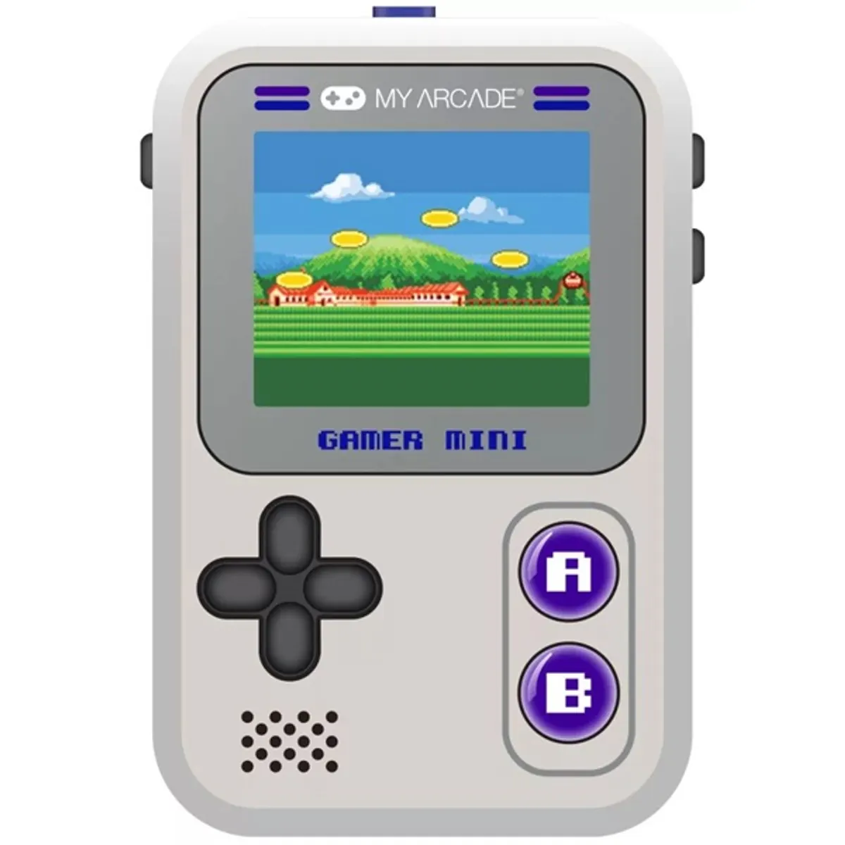 My Arcade DGUN-3924 Gamer Mini Classic 160in1 1.8" kijelző, szín: szürke-lila, hordozható #2
