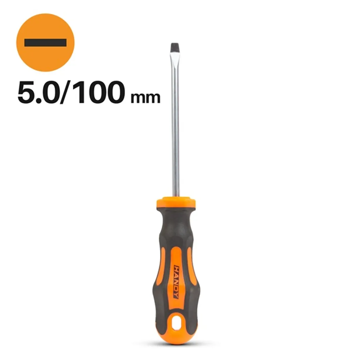 Handy 10515 csavarhúzó króm-vanádium szárhossz 100 mm fej méret 5.0 #1