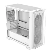 ASUS 90DC00K3-B19010 A23 plus táp nélküli ablakos Micro-ATX ház fehér 4 ARGB ventilátorok #7