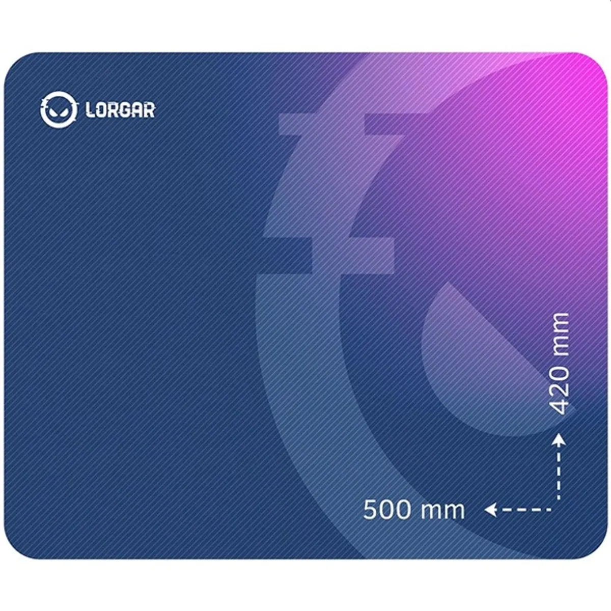 Lorgar LRG-GMP135 Main 135 500x420x3 mm lila kék csúszásgátló alap gamer #1