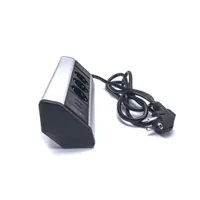 TOO VPS-315-3S IP20 3x schuko 2x USB-A ezüst 1,8 m kábel asztalra rögzíthető elosztó #3