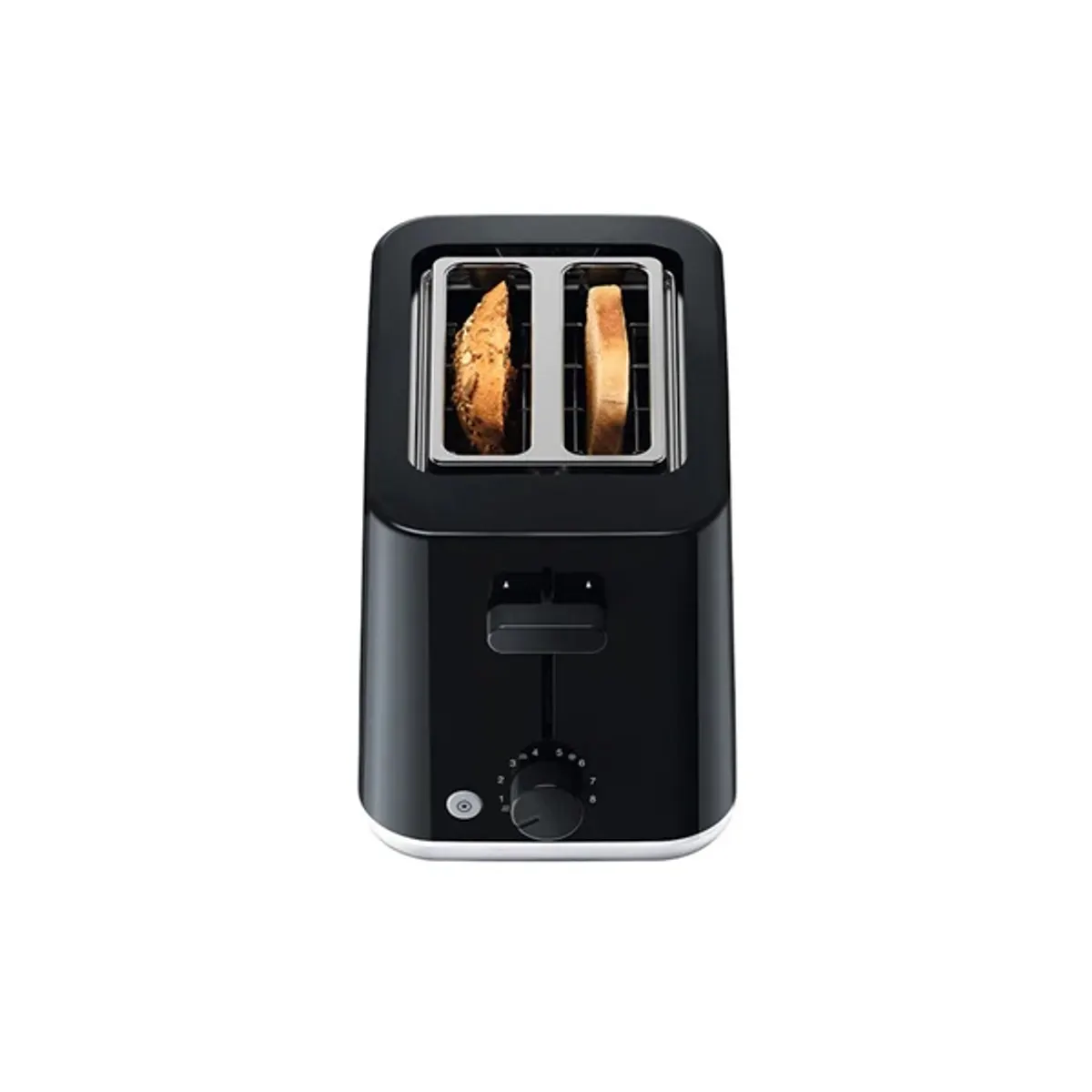 Braun 0X23010035 HT1010BK fekete 900 W 2 szeletes automatikus szeletkiemelés automata középre igazítás olvasztási funkció morzsatálca zsemlemelegítő #2