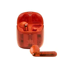 JBL JBLT225TWSGHOSTORG T225TWS Ghost Edition narancssárga 12 mm hangszóró, 32 ohm, 20 Hz-20 kHz, Bluetooth 5.0, 5 óra