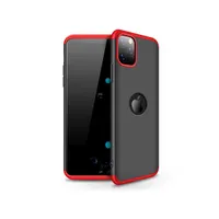 GKK GK0540 360 fokos védelem 3in1 iPhone 11 Pro fekete piros csúszásmentes #2
