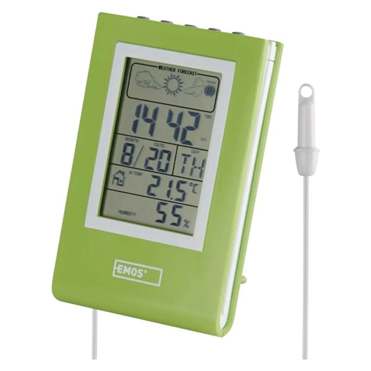 EMOS E0117N analóg kijelző vezetékes szonda 1,9 m 2xLR1130 #1