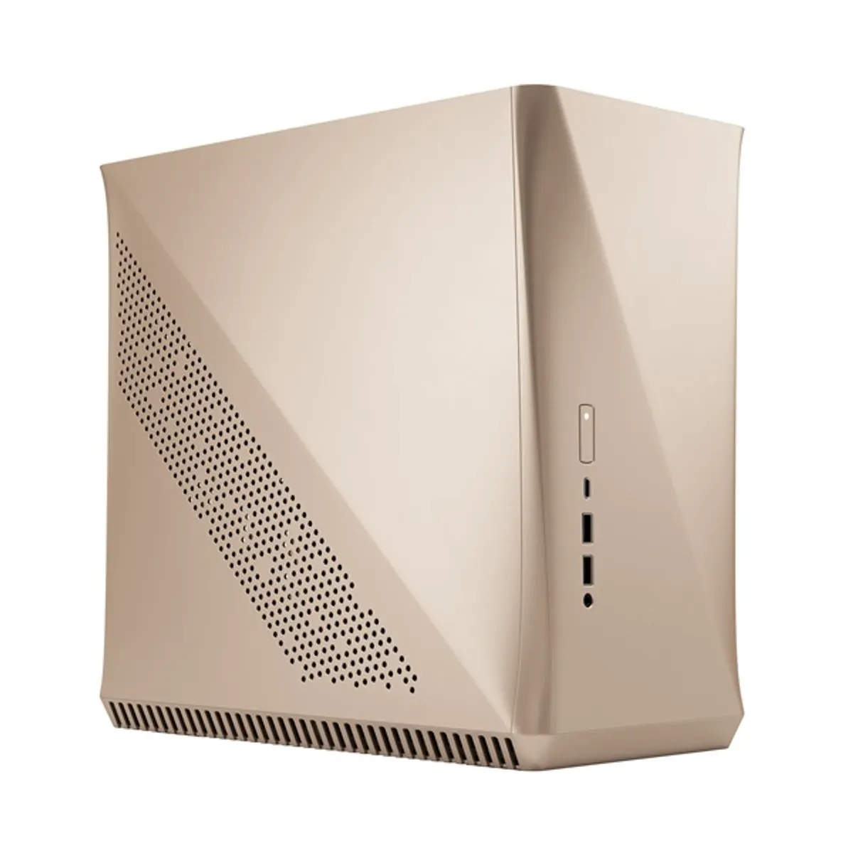 Fractal Design FD-CA-ERA-ITX-CHP Era ITX arany ablakos alumínium mini-ITX táp nélküli #2