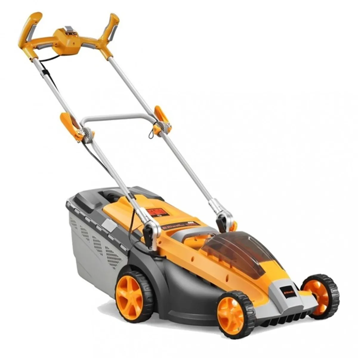 Riwall AM18B1701037B RALM 3740i 37 cm vágási szélesség 25-75 mm vágási magasság 40 l gyűjtőkosár központi magasság-állítás oldalkidobó műanyag ház #1