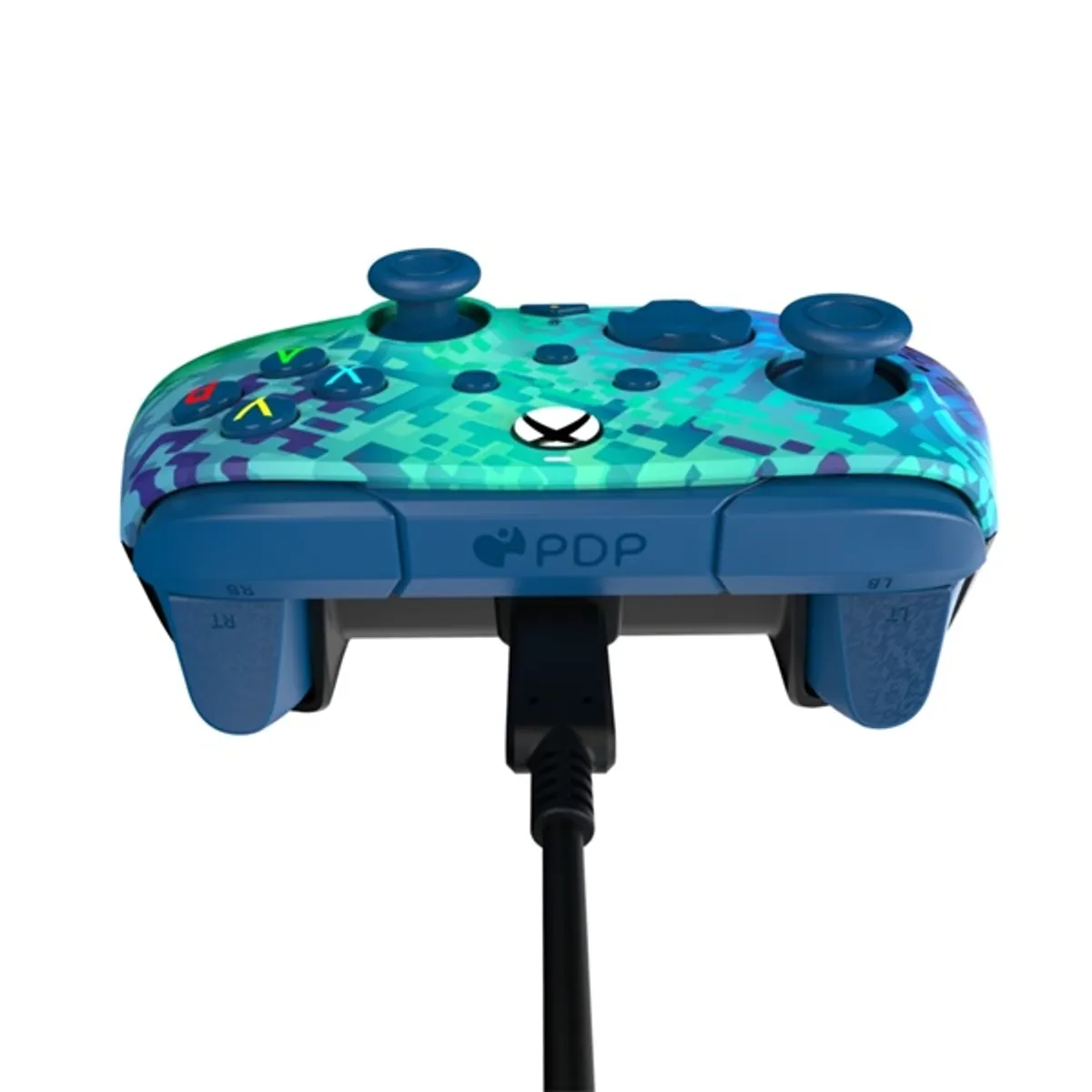 PDP 049-023-GG Rematch zöld kék lila kontroller 250 cm vezetékes PC Xbox Series X|S Xbox One #5