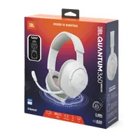 JBL JBLQTUM360WHT Quantum 360 vezeték nélküli fejhallgató fehér 40 mm 26 óra #7