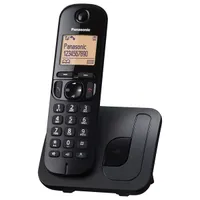 Panasonic KX-TGC210PDB DECT vezeték nélküli telefon fekete 1,6" LCD kihangosító ébresztő 50 szám hívóazonosítás