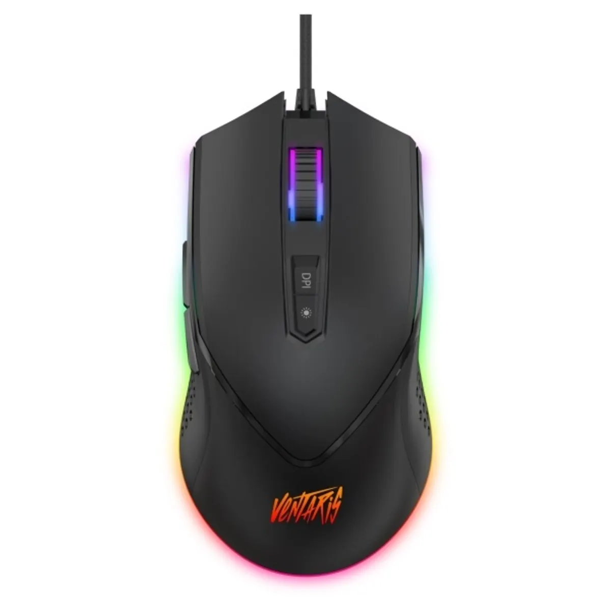 Ventaris M700 optikai pmw3325 rgb gamer egér 7000 dpi 7 programozható gomb usb #1