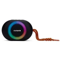 AIWA BST-330BK BST-330 Bluetooth hangszóró 10W IPX6 USB-C AUX microSD mikrofon LED