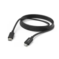 HAMA 00201599 USB-C Lightning adat- és töltőkábel 3 m fekete USB 2.0 3 A