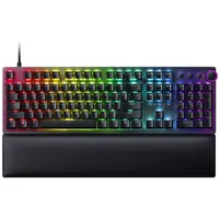 Razer RZ03-03930300-R3M1 Huntsman V2 purple optikai kapcsoló US kiosztás fekete USB