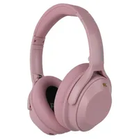 SENCOR 35060139 Bluetooth fejhallgató rózsaszín, vezeték nélküli, zajszűrés, 40 mm, USB-C, 20 m, 30 óra, beépített mikrofon
