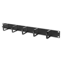 DIGITUS dn-97602 kábelrendező panel 1u 19" fekete 40x483x60mm