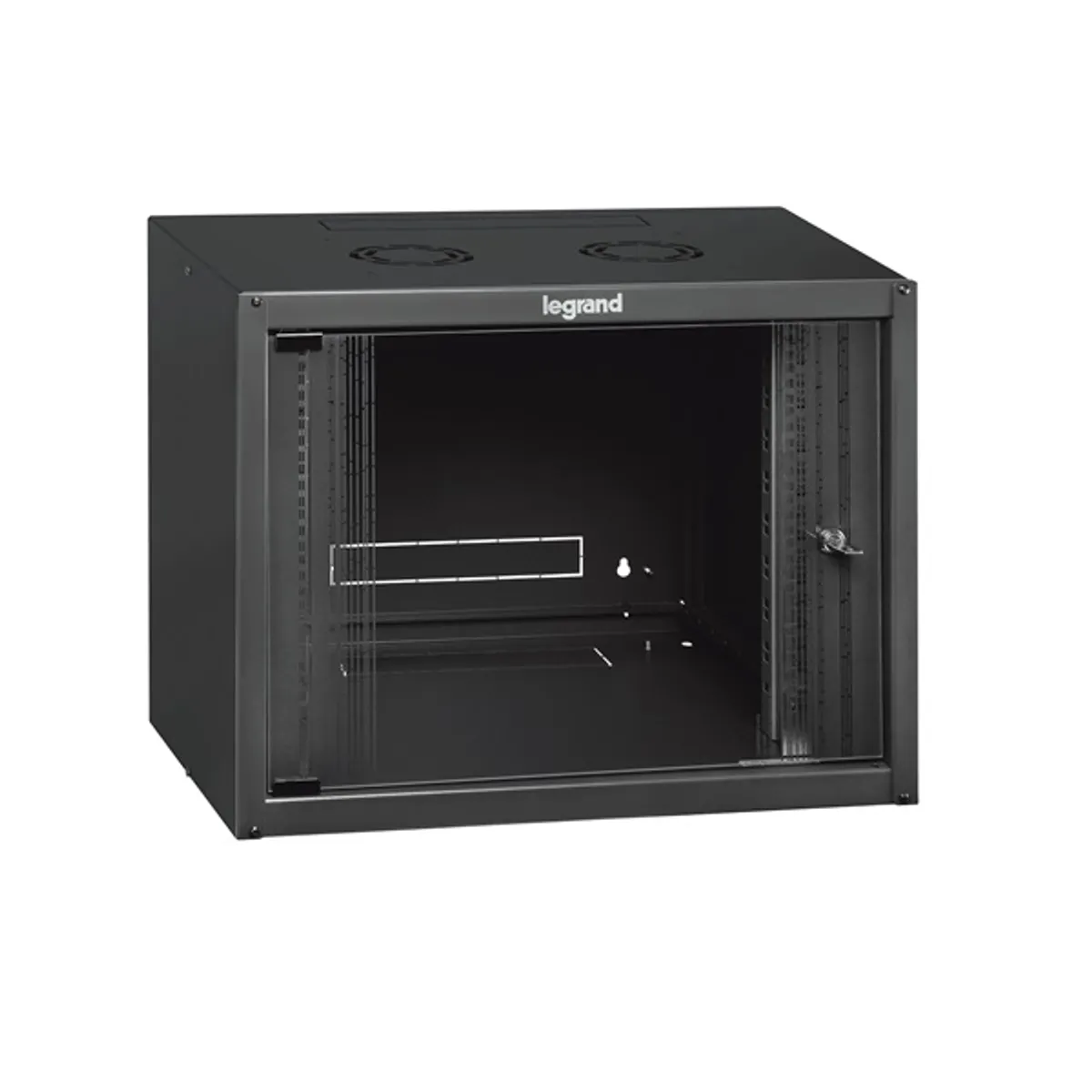 LEGRAND 646201 Linkeo fali rackszekrény 9U 19" 494x600x450 antracit #1