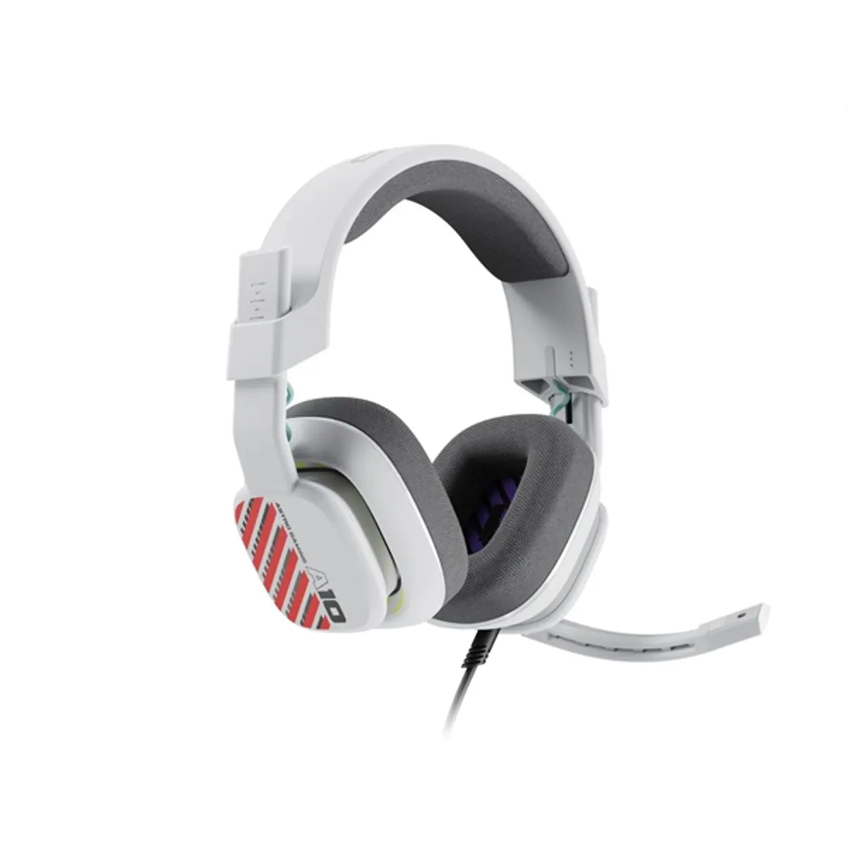 LOGITECH 939-002052 ASTRO A10 fehér bal oldali mikrofon 3,5 mm PC és konzol vezetékes 33 mm hangszóró #1