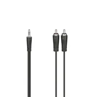 Hama 00205111 FIC 3,5mm jack-2RCA 3m fekete