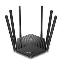 MERCUSYS MR50G AC1300 két sávos vezeték nélküli router Gigabit WAN 2x Gigabit LAN IPv6 Vendég hozzáférés WPA2 WPA QoS WMM