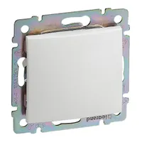 LEGRAND 774411 Valena egypólusú nyomókapcsoló 10A fehér IP31 rugós bekötés