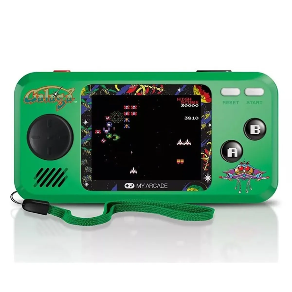 MY ARCADE DGUNL-3244 Galaga 3in1 Pocket Player hordozható játékkonzol 2.75" kijelző #2