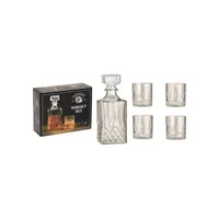 Woma Company ?10025066-101 Whiskys pohár és kancsó készlet 4x 285ml pohár + 900ml kancsó díszdobozban