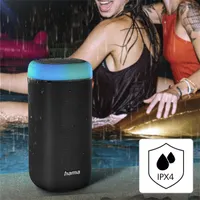 HAMA 00188228 Shine 2.0 30W Bluetooth RGB LED IPX4 12 óra 2000mAh AUX hordozható #9