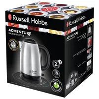 Russell Hobbs 23655016001 Adventure 1,7L rozsdamentes acél 2400W Vízszintjelző 360 fokban elforgatható Vezeték nélküli kancsó #5