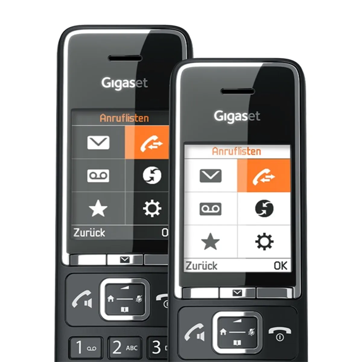 GIGASET S30852-H3021-S204 Comfort 550A 2,2" kijelző fekete DECT üzenetrögzítő #8