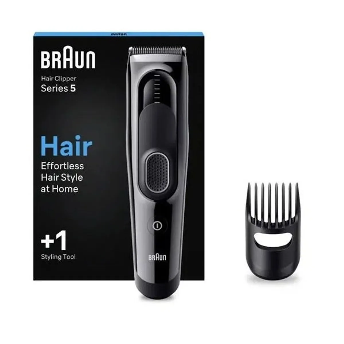 Braun 10AS490174 HC 5510 hajvágó 3-24 mm memóriazár, vezetékes és vezeték nélküli, 50 perc üzemidő, acél penge, mosható #9