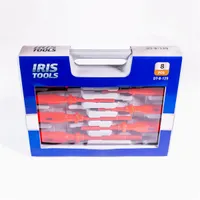 Iris Tools DT-8-129 8 darabos csavarhúzó készlet Típus Csavarhúzó #2