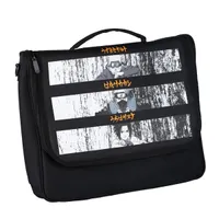 Konix KX-NAR-MSNBAG-OR Naruto oldaltáska fekete 405x360x90 mm Nintendo Switch OLED-kompatibilis